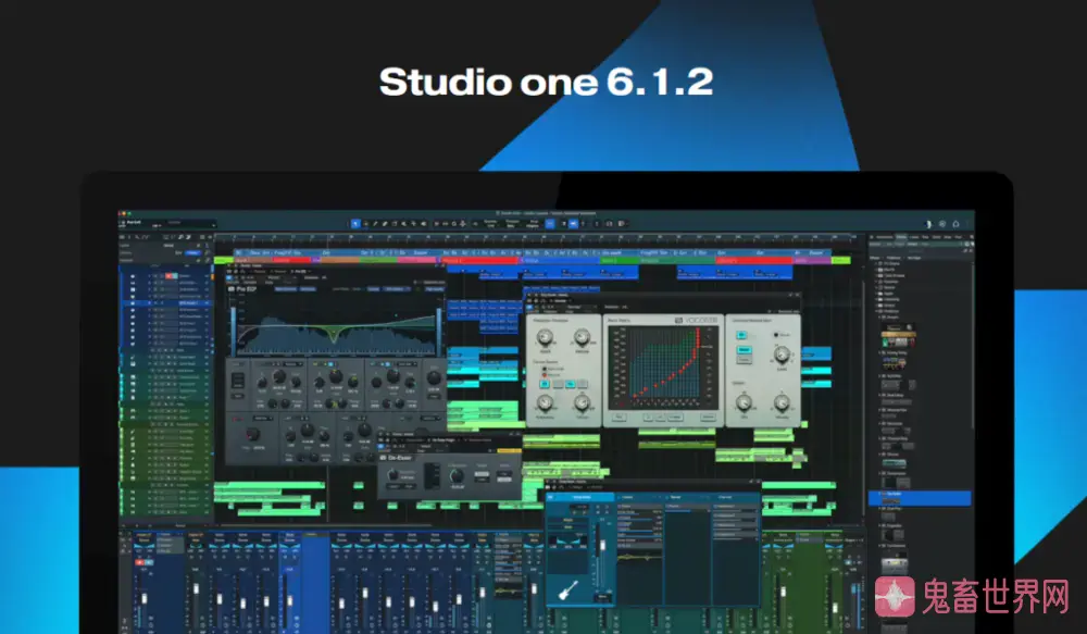 图片[1]-数字音频工作站：PreSonus Studio One 6 Professional v6.1.2 WIN版免费下载【6.1.2】-鬼畜世界网